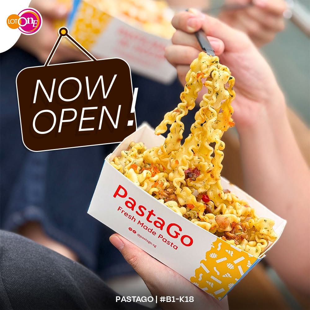 Pastago fresh made pasta now open at Lot One B1-K18