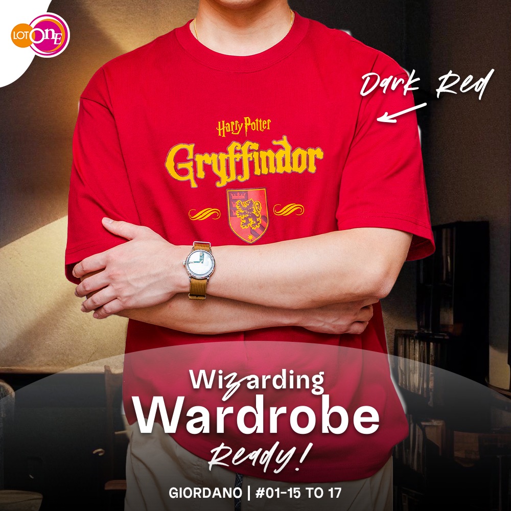 GIORDANO Harry Potter Slytherin T-shirt design