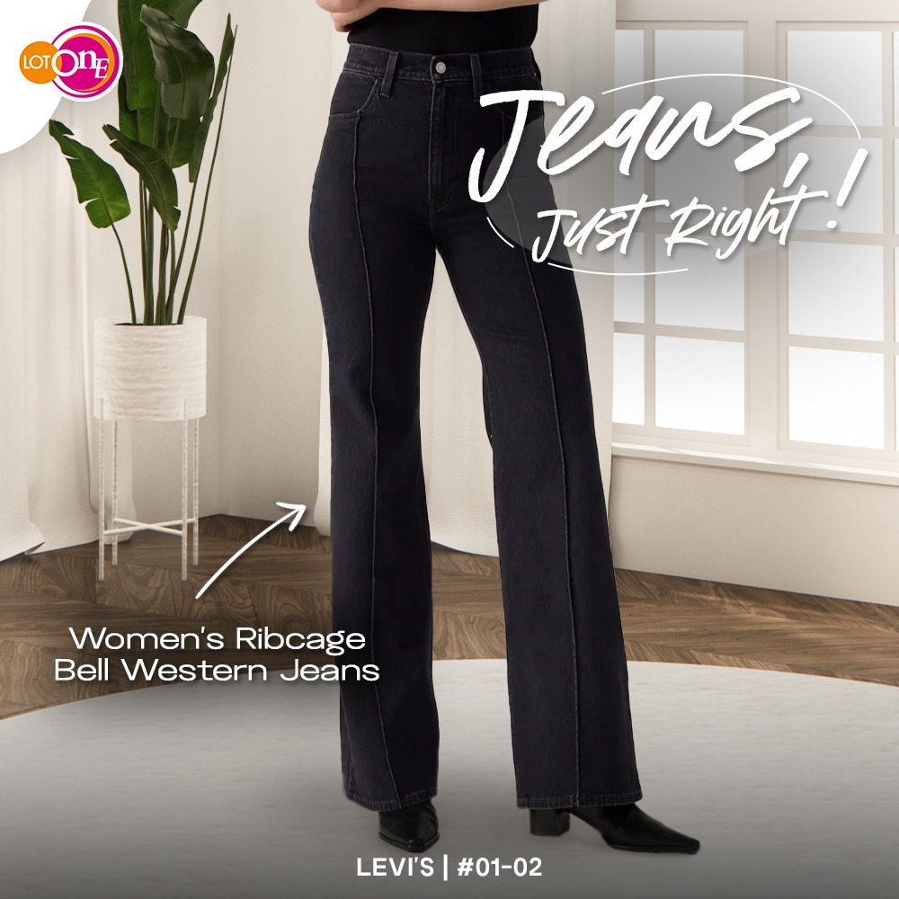 A collection of diverse individuals modeling various Levi's jeans, highlighting different fits and styles.