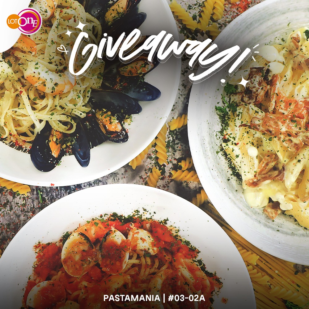 A delightful spread of pasta and pizza, inviting diners to share.