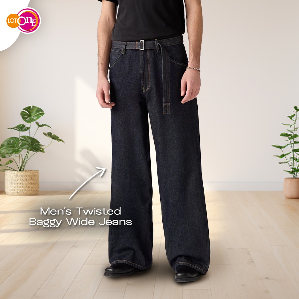 A person confidently wearing Levi's jeans, showcasing a modern silhouette.