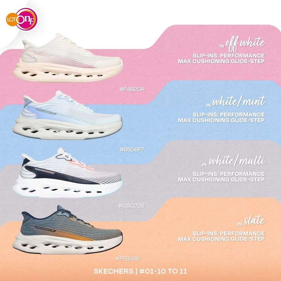 Skechers Slip-Ins Glide-Step colour options