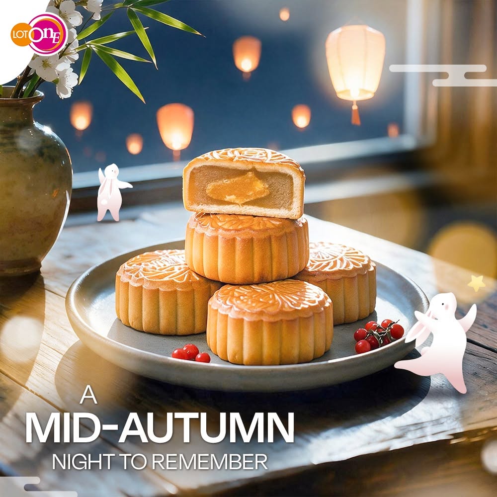 Lot One Mid-Autumn Festival mooncake display