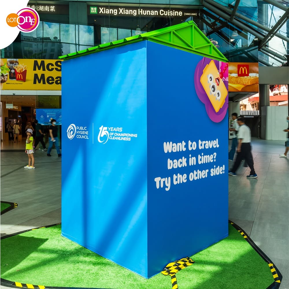 Games and mascot appearances at Level 5 Roof Garden