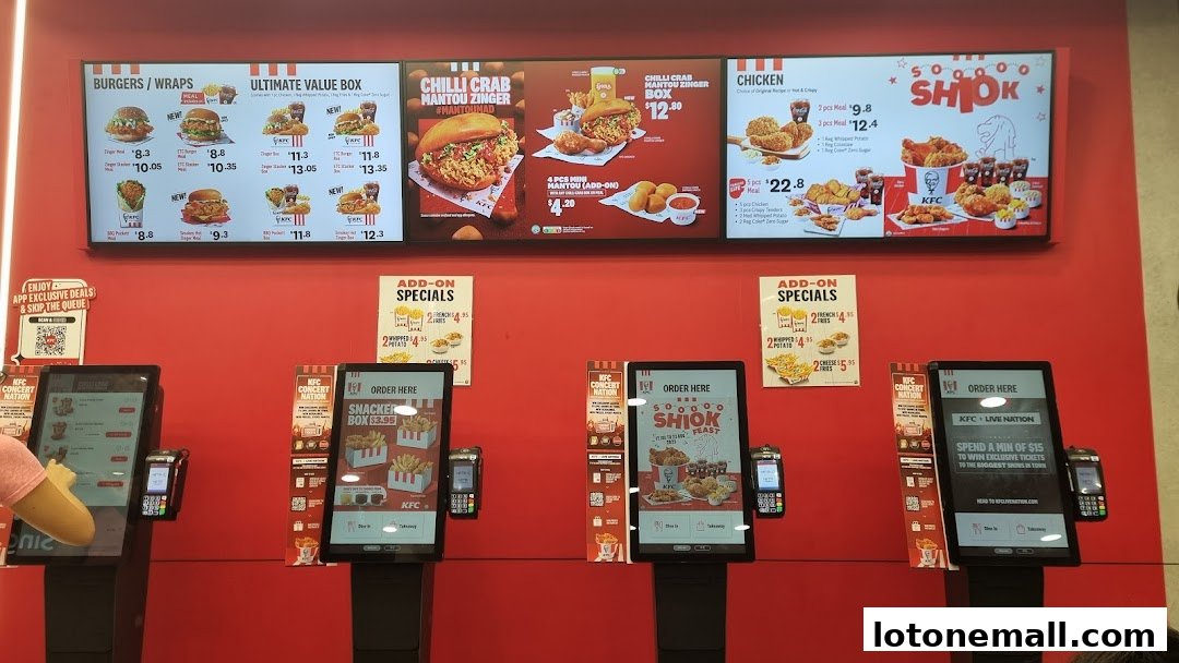 KFC Lot 1 Shoppers Mall - Choa Chu Kang