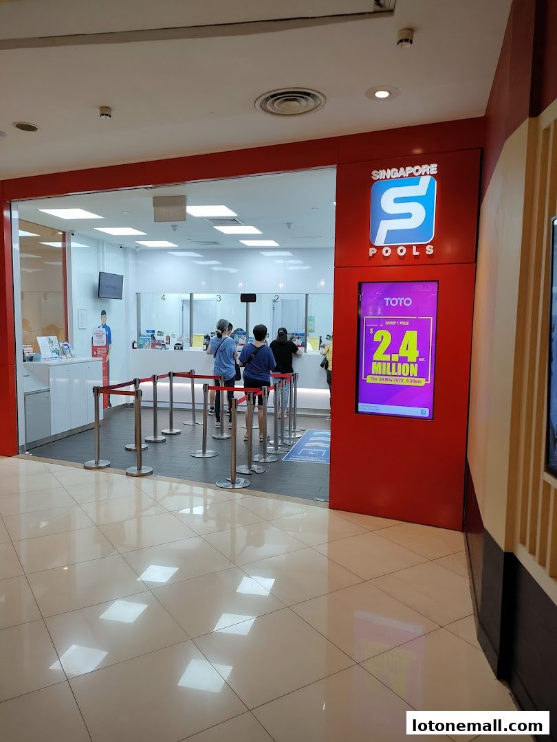 Singapore Pools  NTUC FairPrice Lot 1 Shoppers Mall