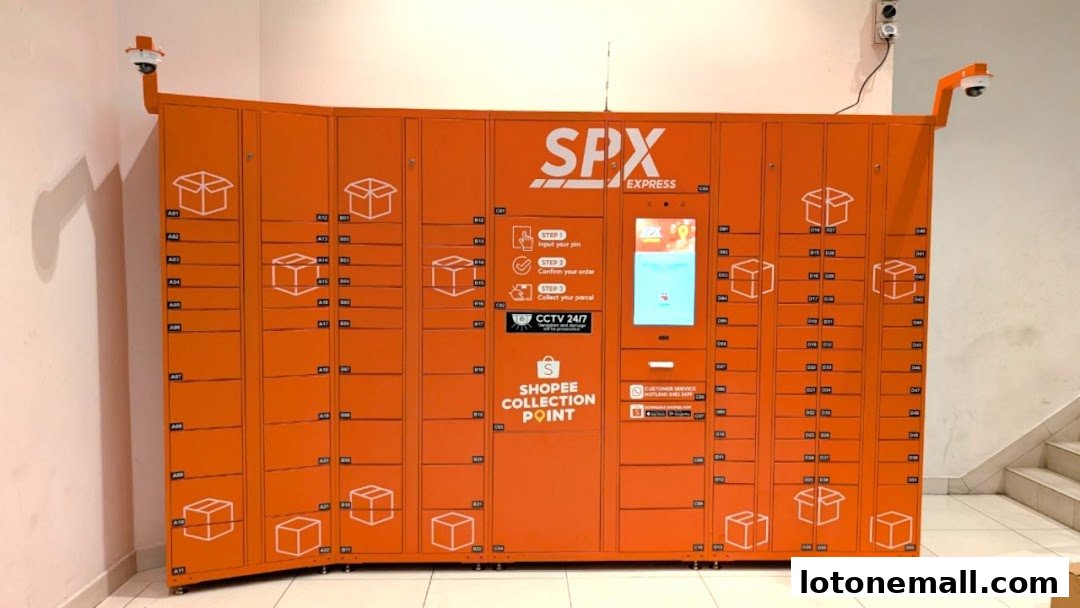SPX Express Locker  Lot One, Near B2 Travelator