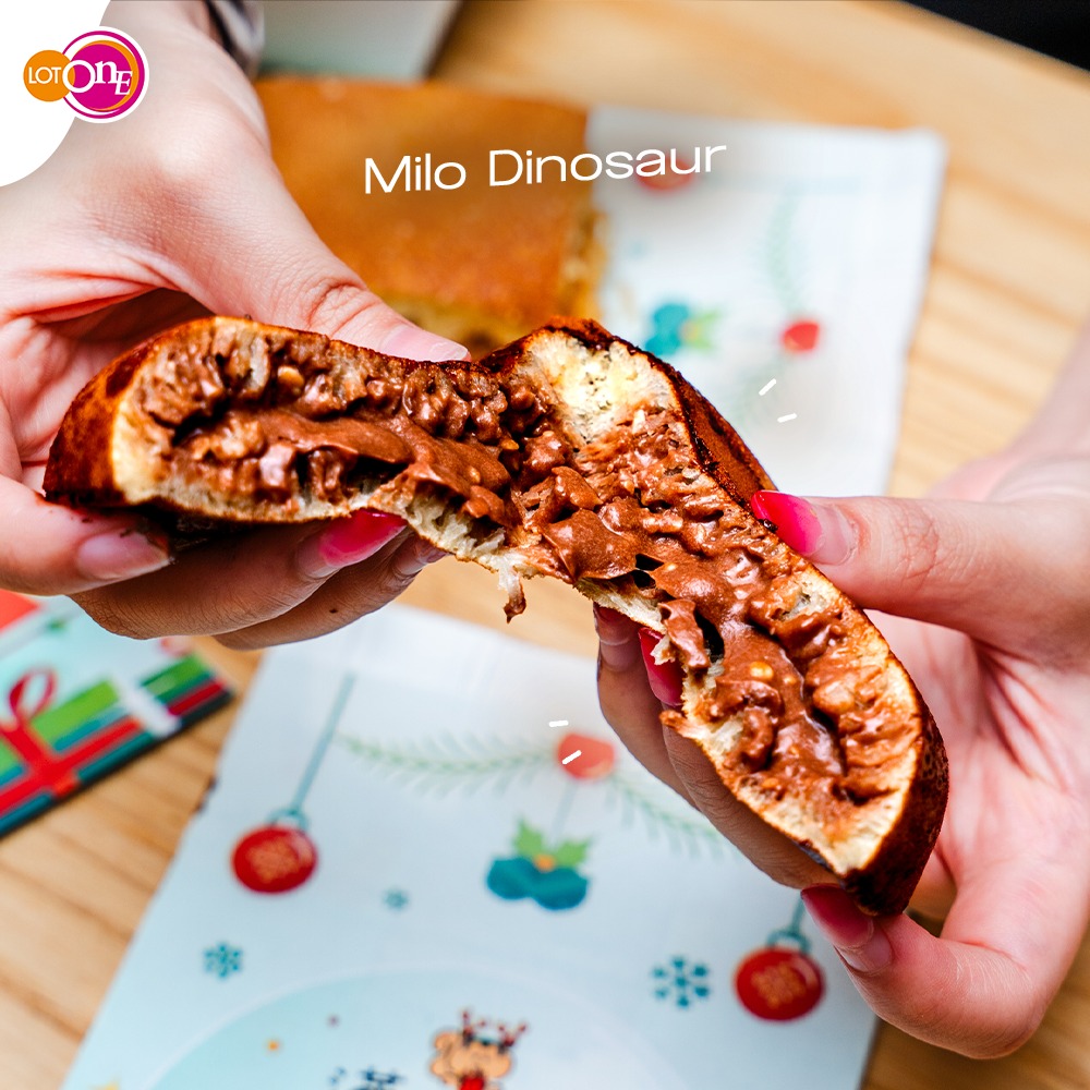 A stack of artfully prepared pancakes with innovative toppings