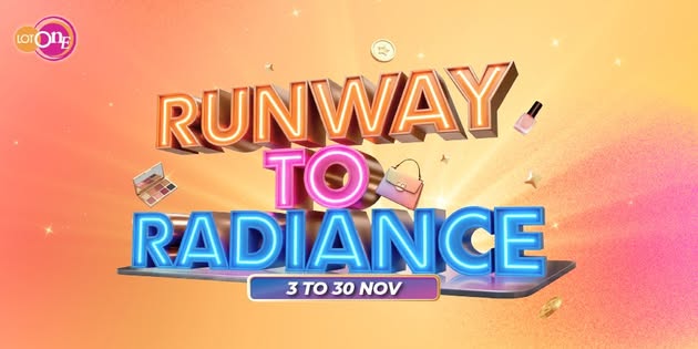 Shoppers enjoying the Runway to Radiance promotion